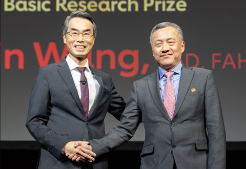 Wang Yibin awarded American Heart Association’s Basic Research Prize